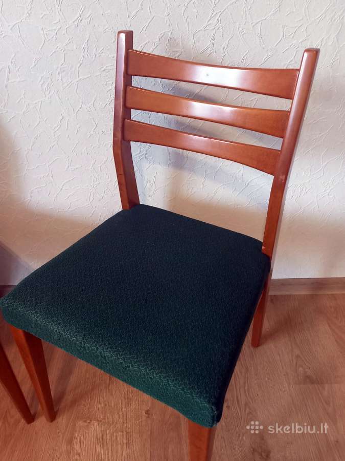 Vintažinių kėdžių komplektas - nuotraukos Nr. 6