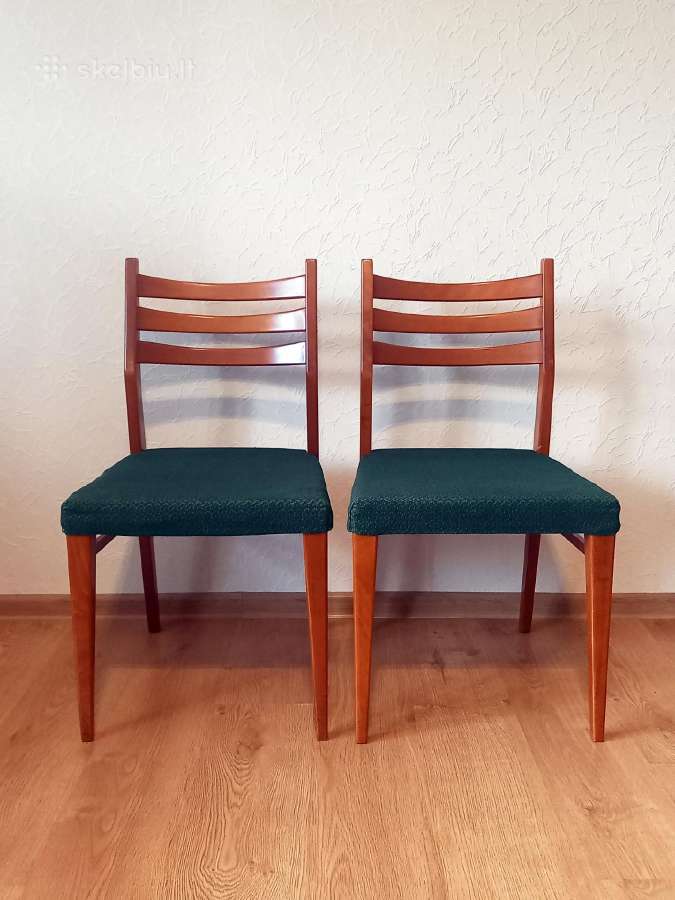 Vintažinių kėdžių komplektas - nuotraukos Nr. 2