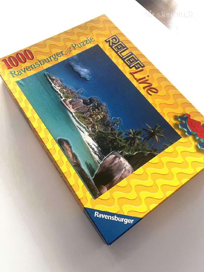 Nauja Ravensburger dėlionė (1000)