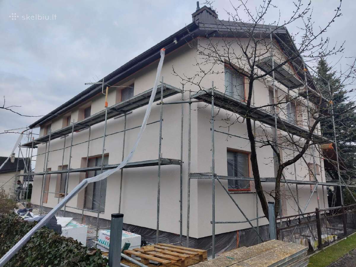 Fasadų renovacija šiltinimas armavimas Kaunas - nuotraukos Nr. 23