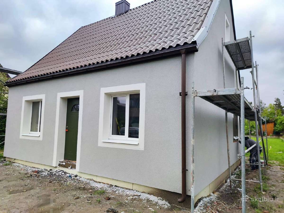 Fasadų renovacija šiltinimas armavimas Kaunas - nuotraukos Nr. 29