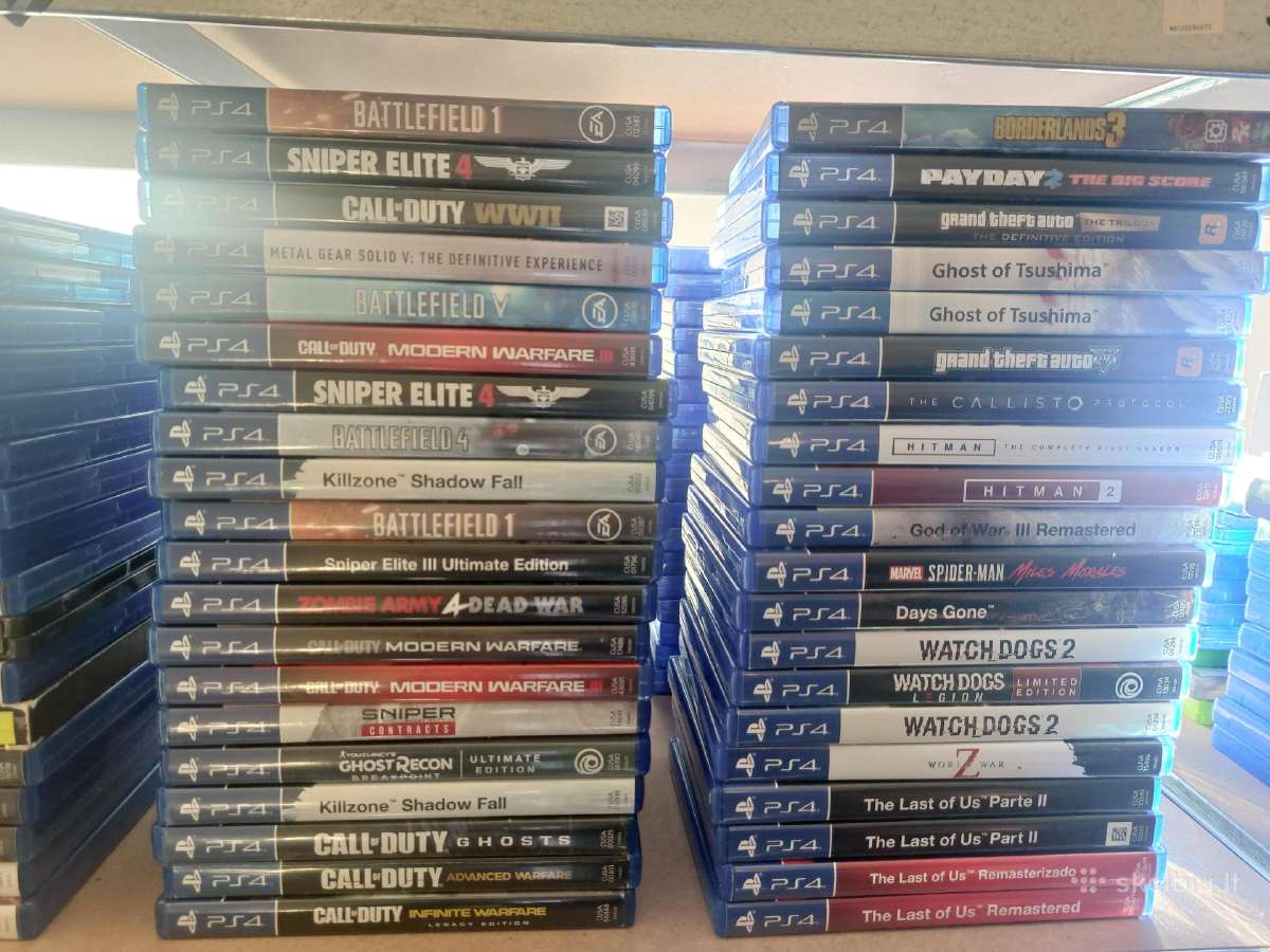 PS3-ps4-ps5 zaidimai.labai didelis pasirinkimas. - nuotraukos Nr. 8