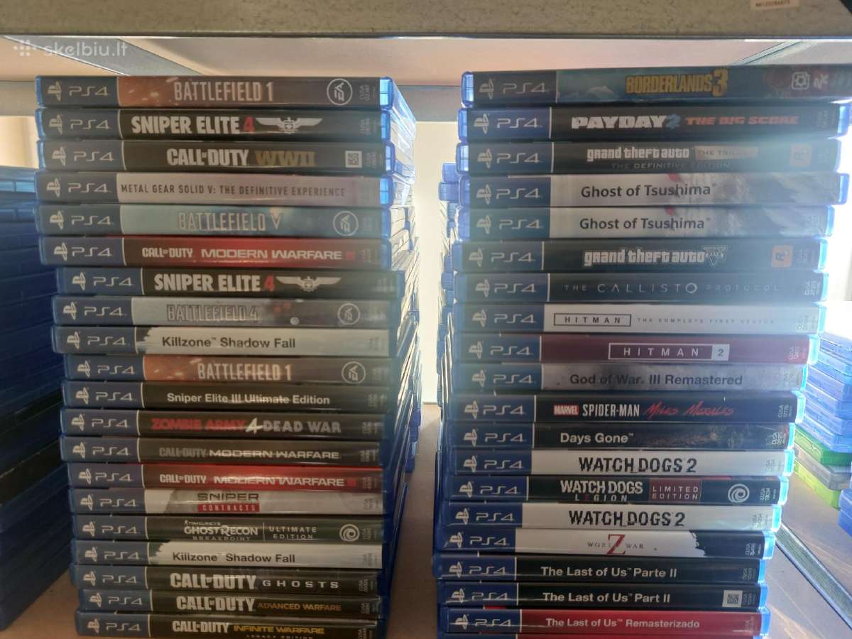 PS3-ps4-ps5 zaidimai.labai didelis pasirinkimas. - nuotraukos Nr. 12