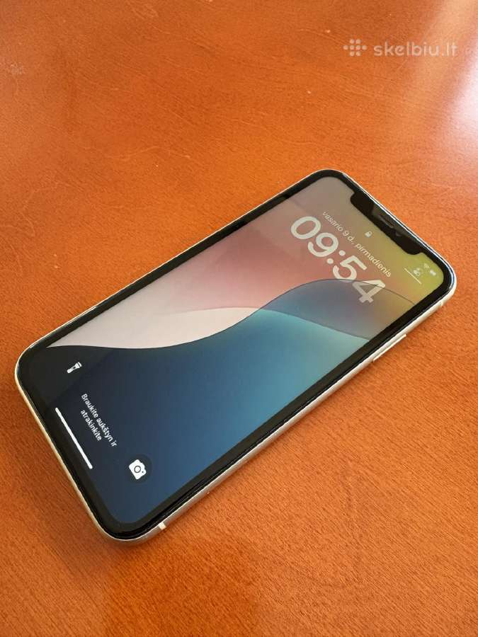 iPhone 11 128gb Baltas