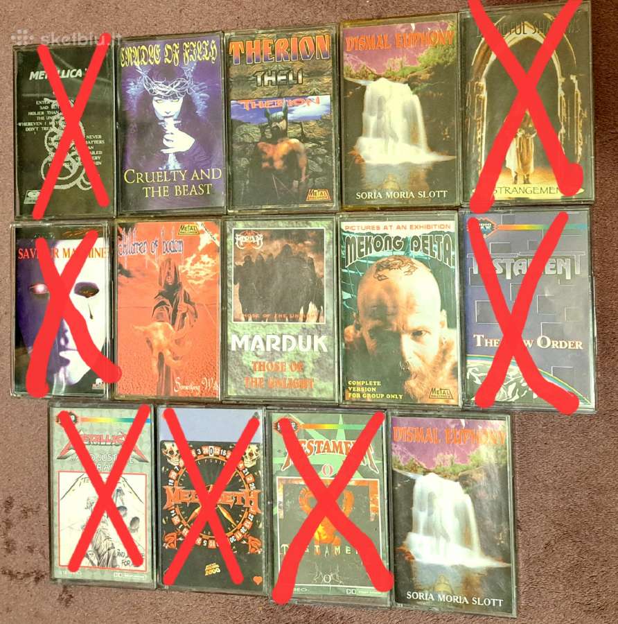Black/thrash/death/gothic metal