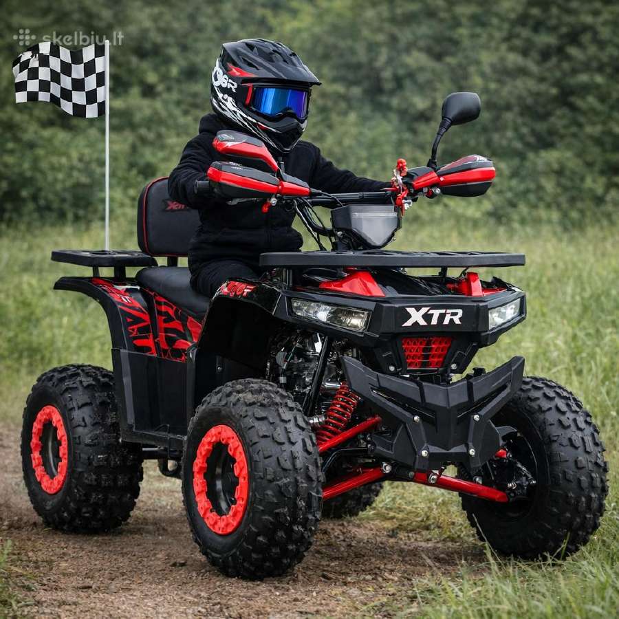 Benzininis keturratis XTR 017/8 1+1 Pro 125cc