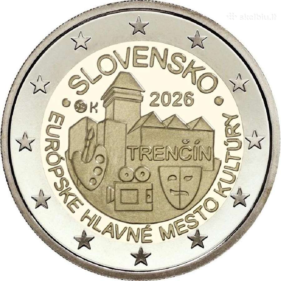2€ proginės Unc monetos - nuotraukos Nr. 10