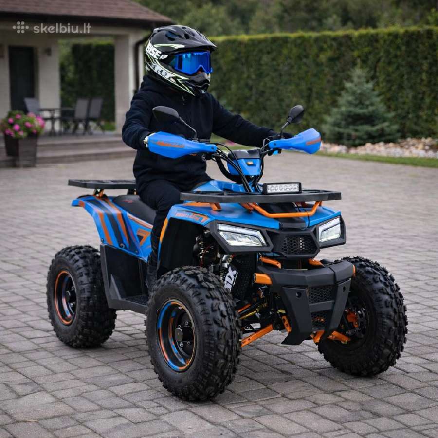 Benzininis keturratis Asix Hunter 110cc