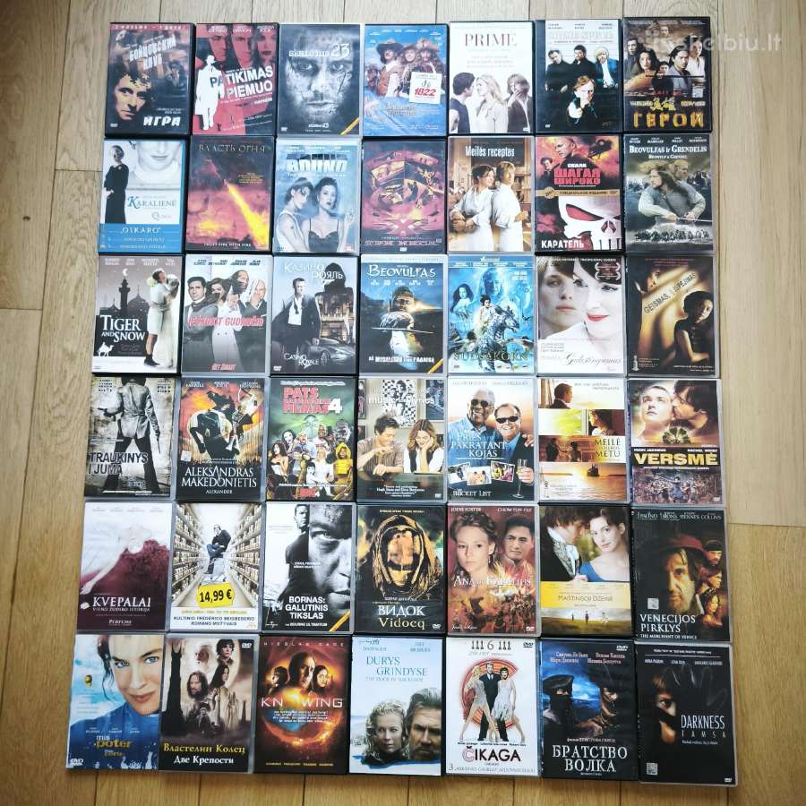 Parduodu Dvd filmus
