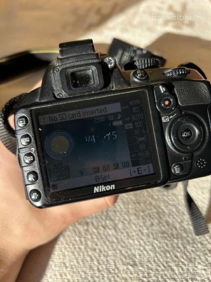 Nikon D3100 fotoaparatas - nuotraukos Nr. 5