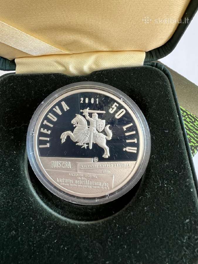 2001m. 50 Litu- Basanavicius- - nuotraukos Nr. 4