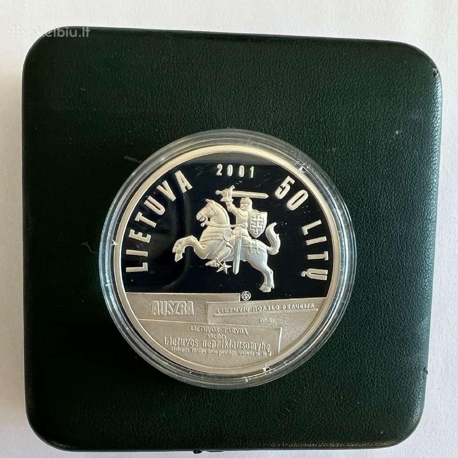 2001m. 50 Litu- Basanavicius- - nuotraukos Nr. 6