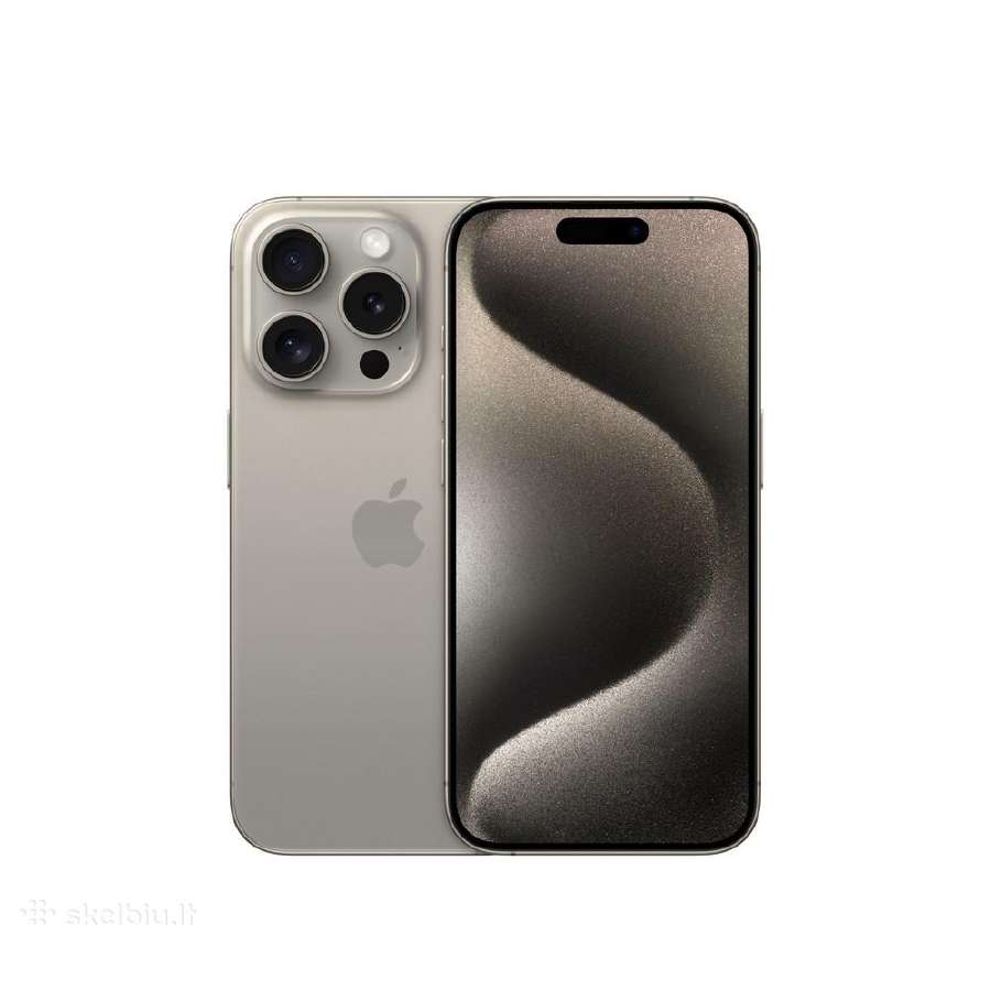 Nupirksiu, paimsiu užstatu iPhone 15 Pro