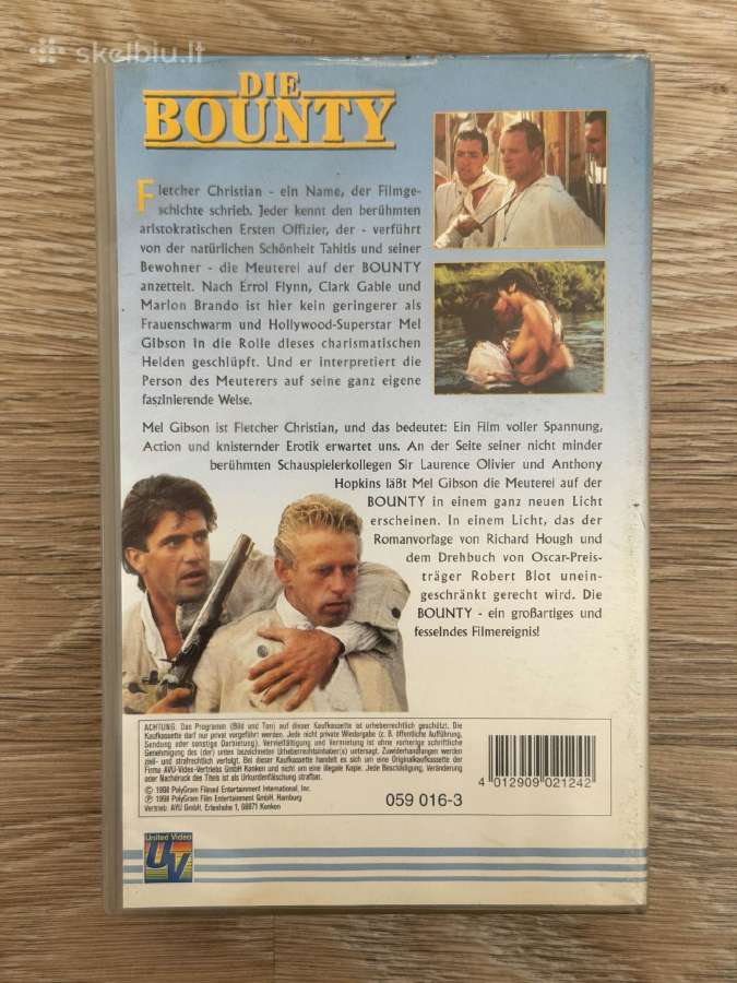 Die Bounty Vhs - nuotraukos Nr. 2