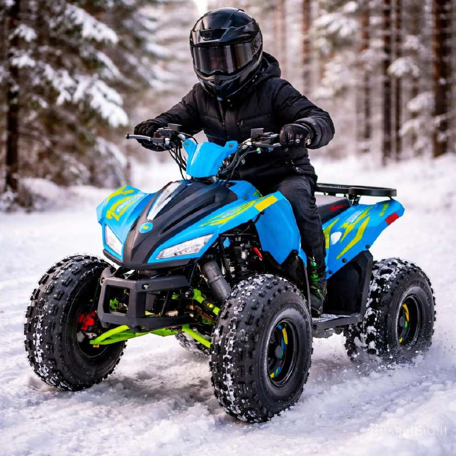 Asix coyote 125cc 8" Geriausias pasirinkimas