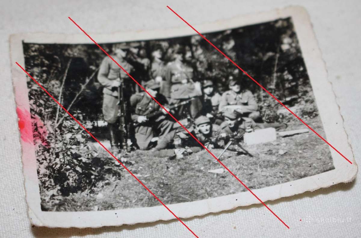 Originali Armija Krajowa lenkų partizanų foto - nuotraukos Nr. 3