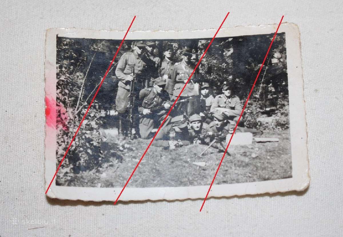 Originali Armija Krajowa lenkų partizanų foto - nuotraukos Nr. 2