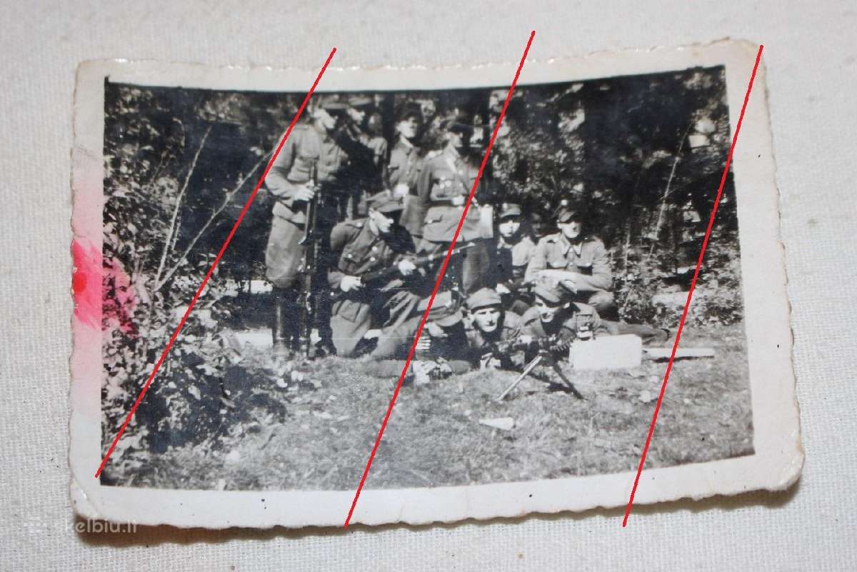 Originali Armija Krajowa lenkų partizanų foto - nuotraukos Nr. 4