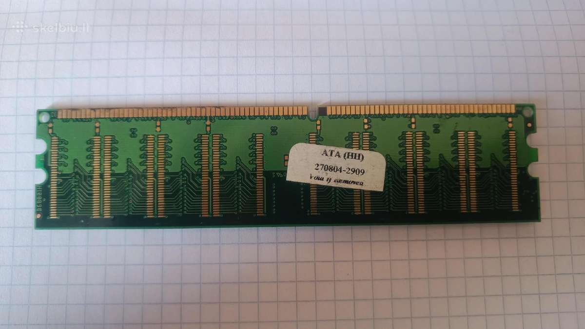 Parduodu Sdram atminties modulį 64 MB ir 256mb - nuotraukos Nr. 4