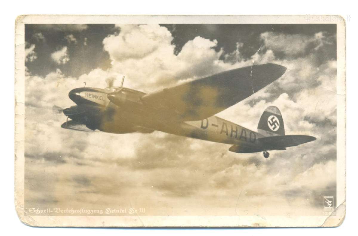 Heinkel He 111 – vokiečių bombonešis