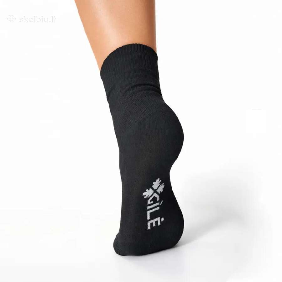 Šilkinės kojinės „gilė“ 6 vnt. (Unisex) - nuotraukos Nr. 3