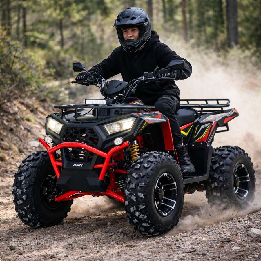 Naujas keturratis Asix Apollo Commander 125cc 12kw