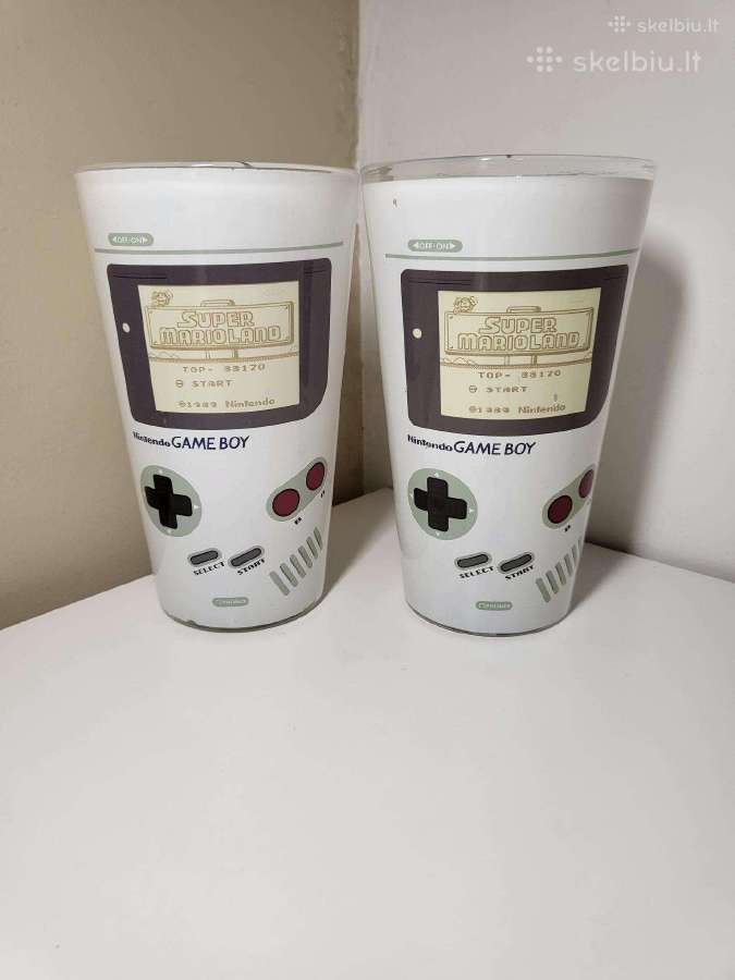 Stiklinės "Nintendo"