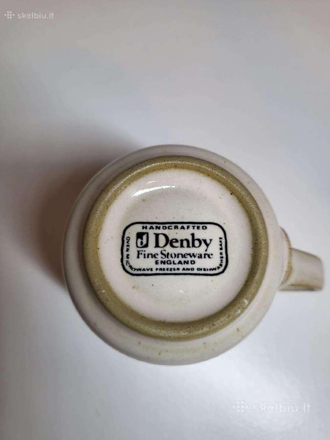 "Denby" rankų darbo kavos servizas - nuotraukos Nr. 2