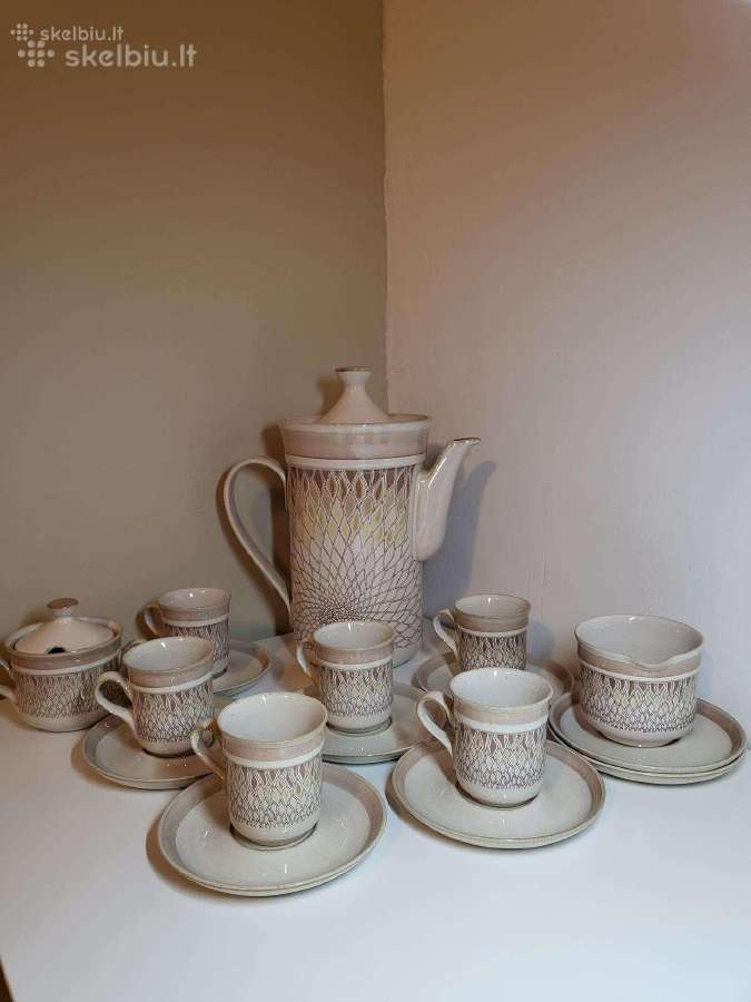 "Denby" rankų darbo kavos servizas - nuotraukos Nr. 3