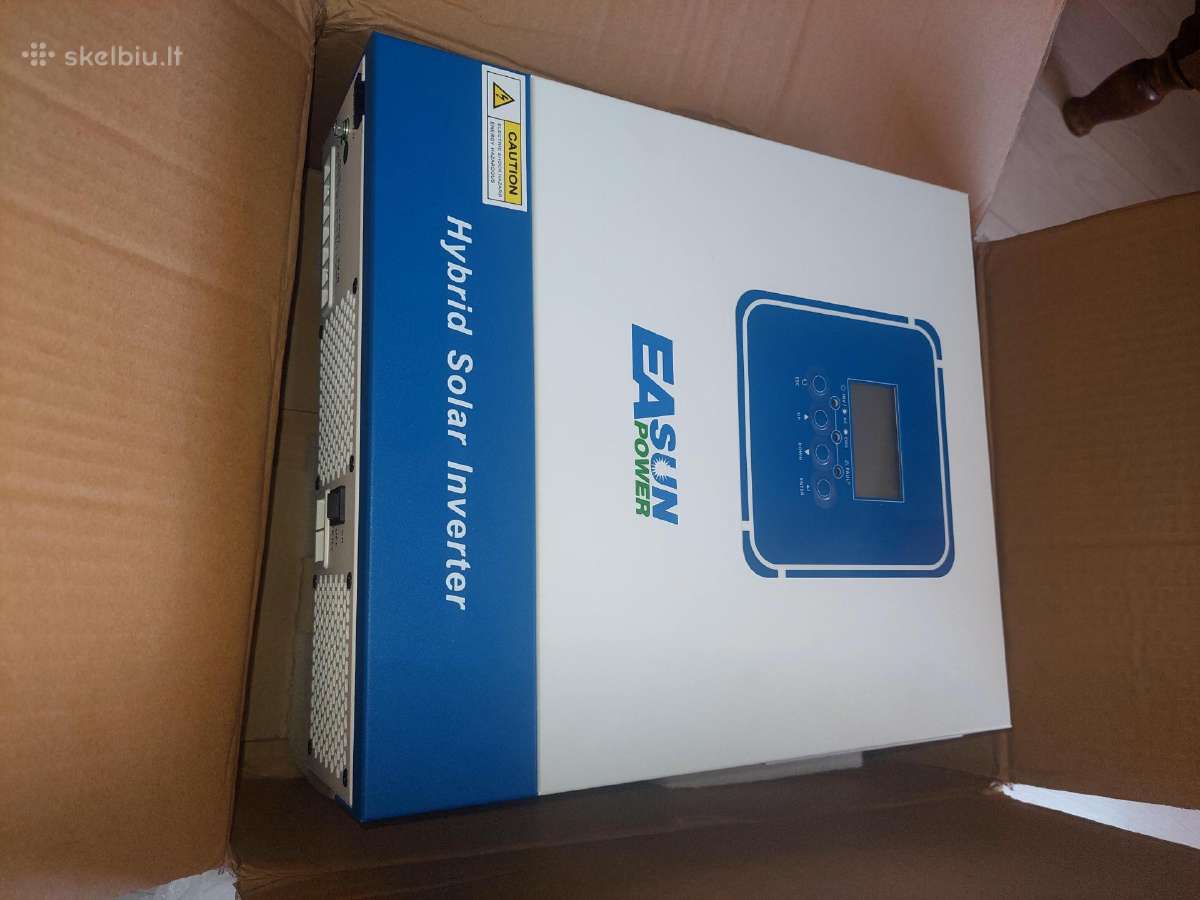 Naujas inverteris Isolar-smg-4kw-24v-WiFi