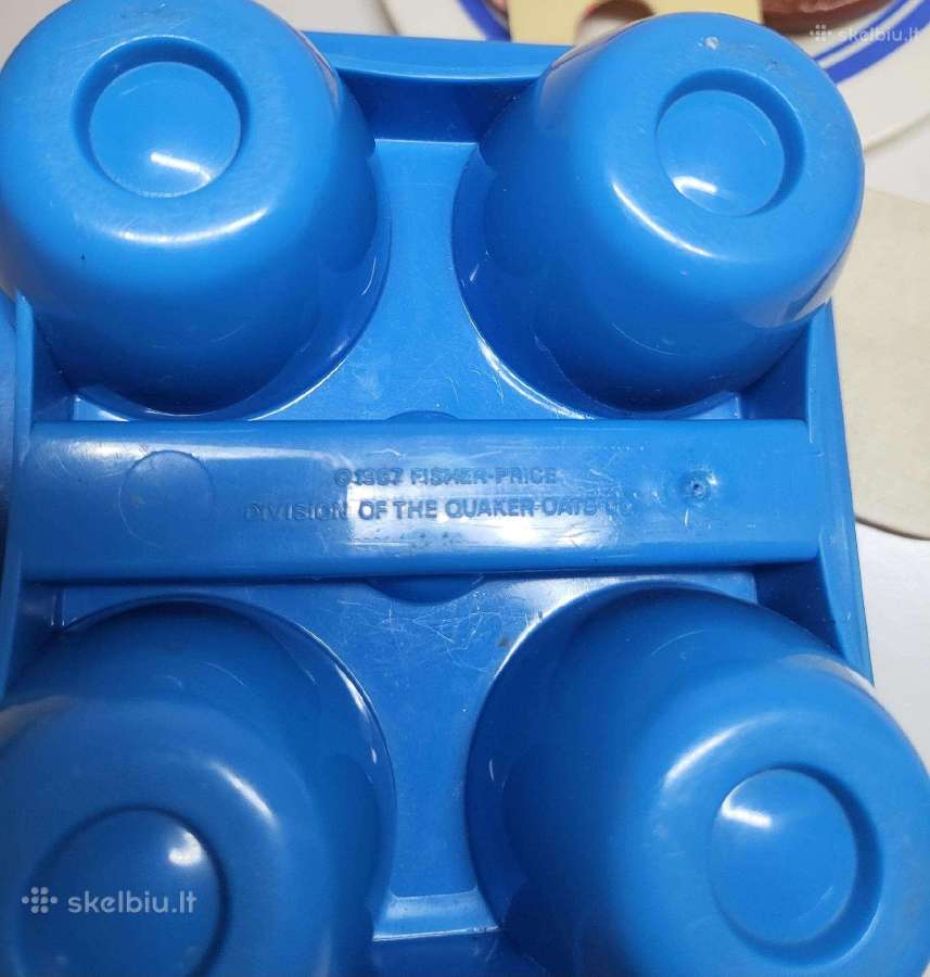 Vintažinė „fisher-price“ žaislinė orkaitė/virtuvė - nuotraukos Nr. 9
