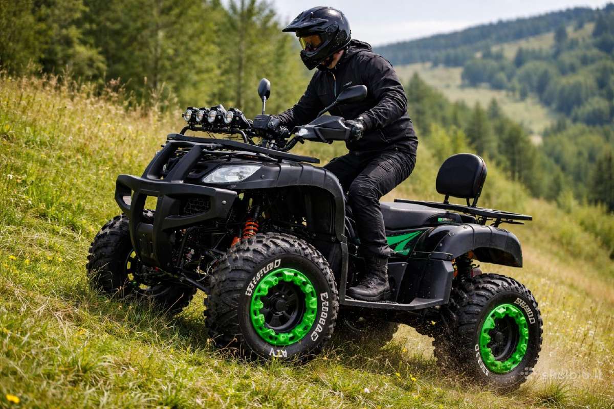 Naujas didelis keturratis 150cc už super kainą !