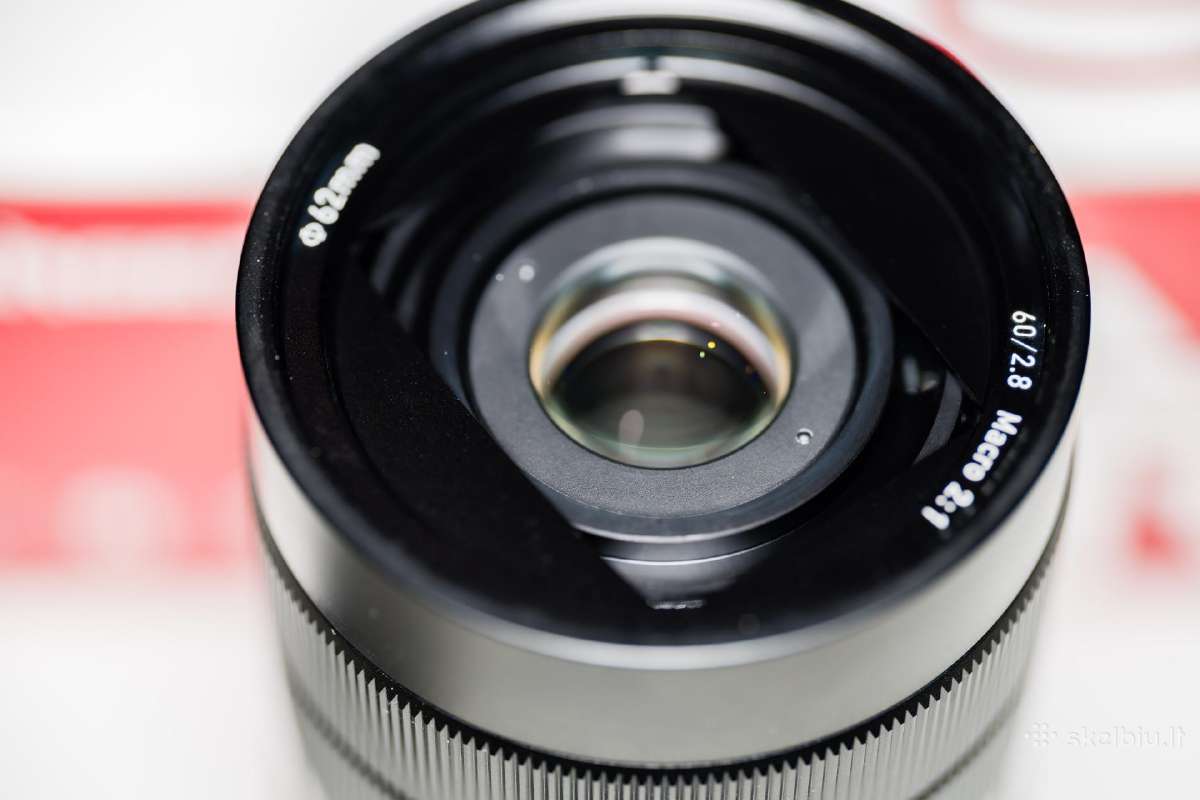 Pergear 60mm F2.8 Mk2 2x Macro objektyvas Sony Fe - nuotraukos Nr. 2