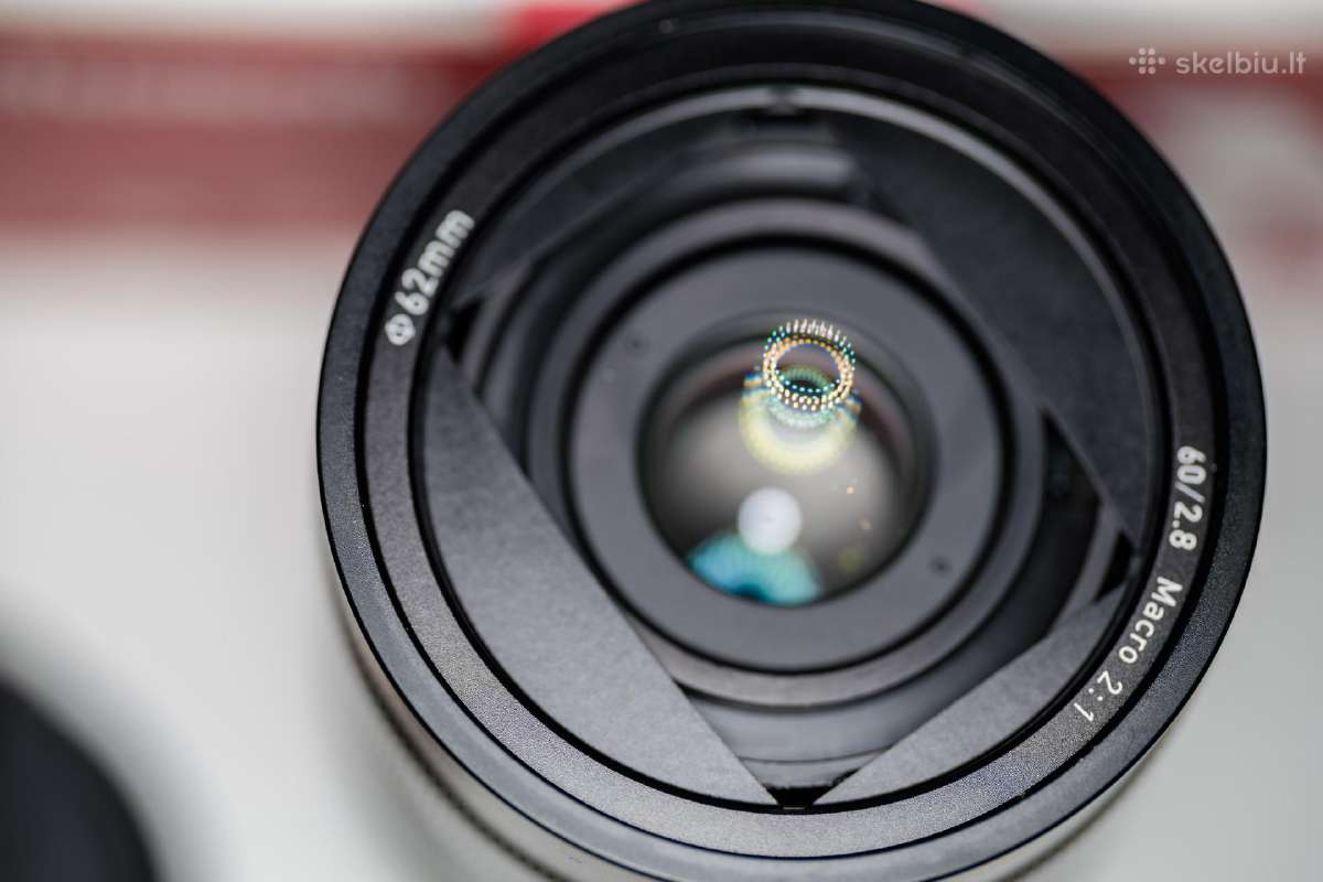 Pergear 60mm F2.8 Mk2 2x Macro objektyvas Sony Fe - nuotraukos Nr. 3