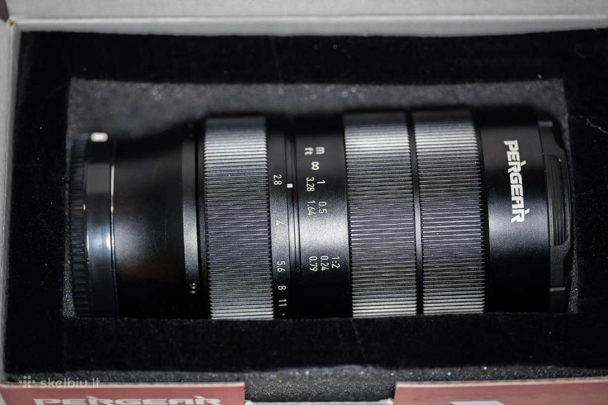 Pergear 60mm F2.8 Mk2 2x Macro objektyvas Sony Fe - nuotraukos Nr. 7