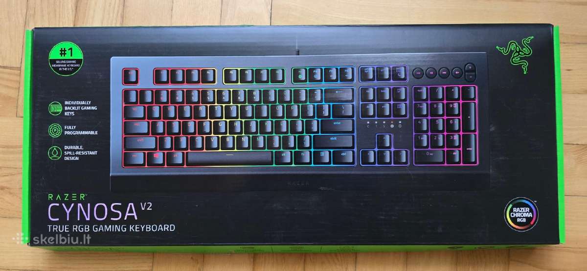 Klaviatūra Razer Cynosa V2 Gaming keyboard, Rgb