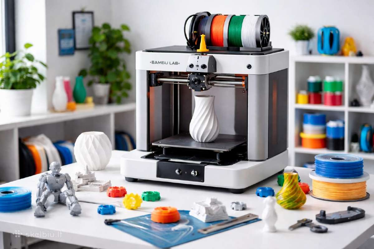 Spalvotas 3D spausdinimas pagal užsakymą, Pla/petg