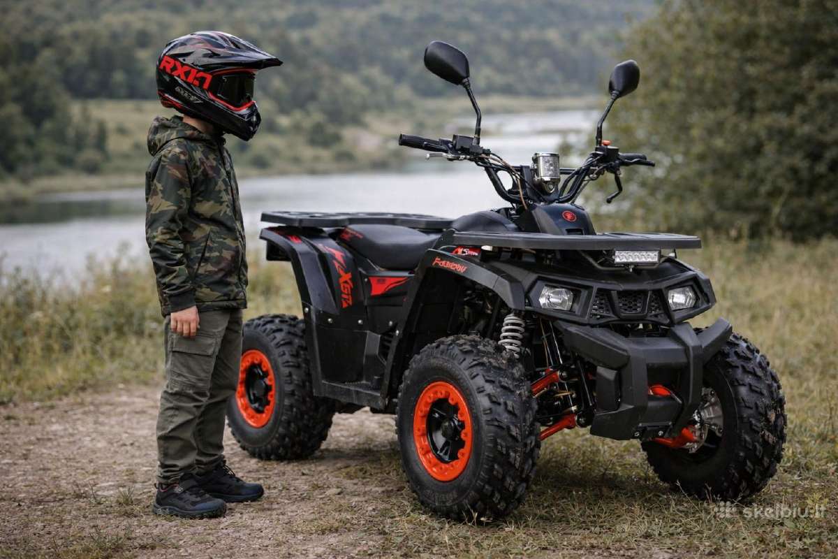 Benzininis keturratis Tao Motor 125cc