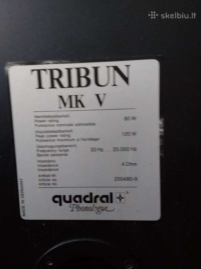 Quadral tribun mk Iv - nuotraukos Nr. 6