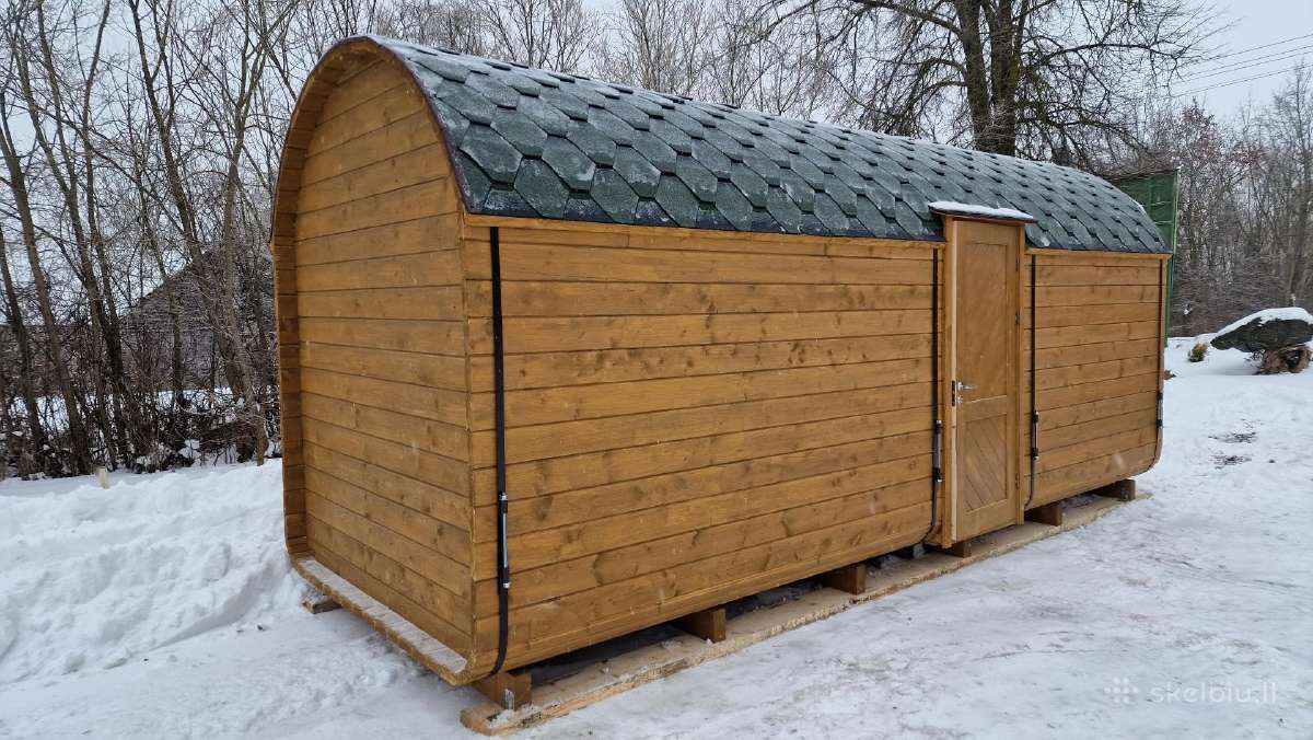 Keturkampė pirtis-bačka 6 metrų - nuotraukos Nr. 2