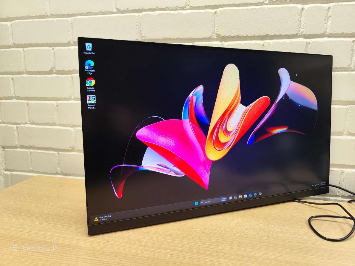 LG 32gr93u-b 32" 4k Ips 144hz - nuotraukos Nr. 2