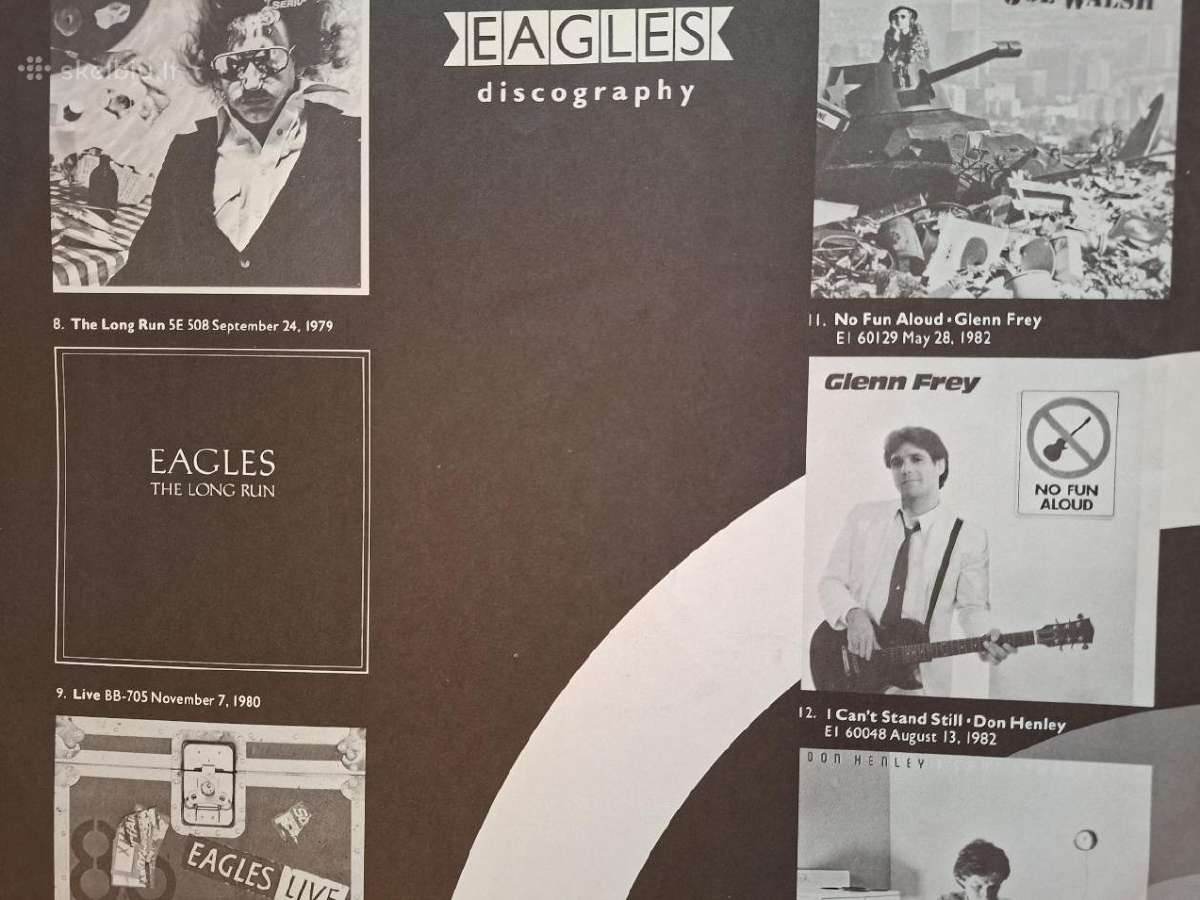 Eagles 1982 “Eagles Greatest Hits Volume 2 - nuotraukos Nr. 3