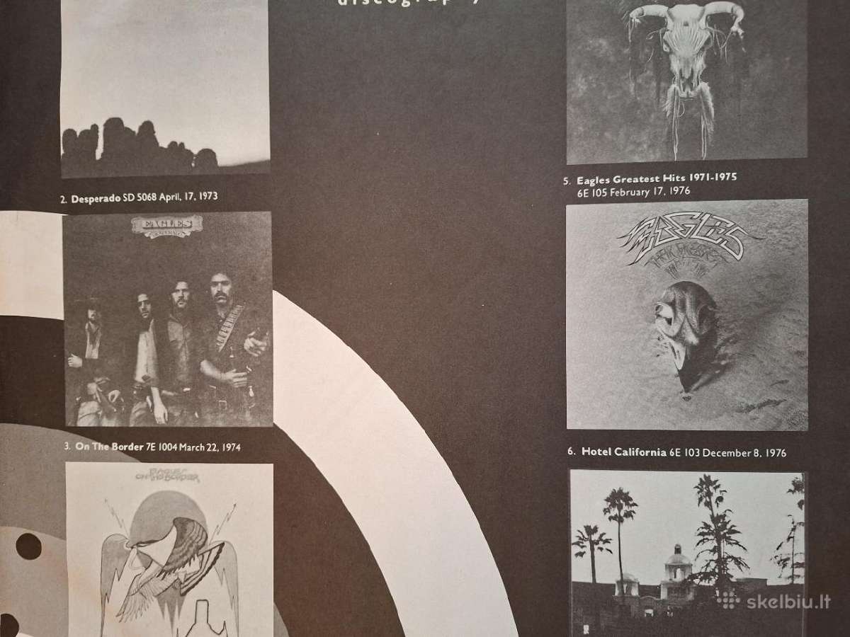 Eagles 1982 “Eagles Greatest Hits Volume 2 - nuotraukos Nr. 4