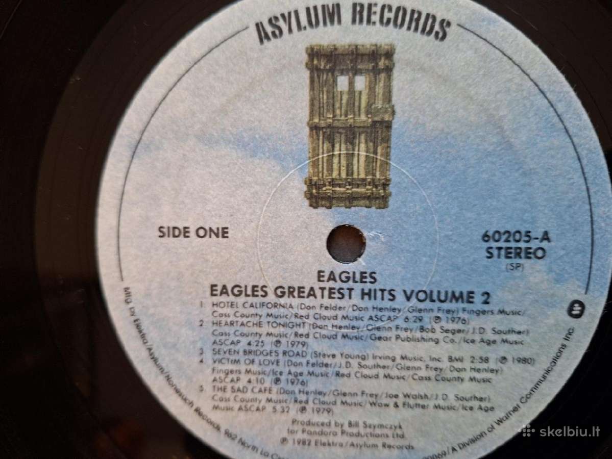 Eagles 1982 “Eagles Greatest Hits Volume 2 - nuotraukos Nr. 5
