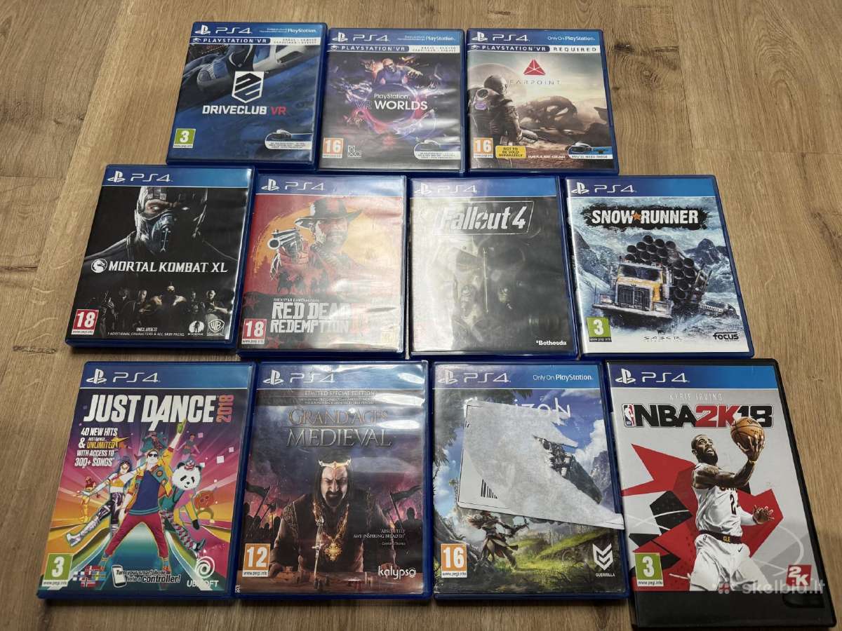 Ps4 pro 1tb + vr rinkinys + 2 pulteliai + žaidimai - nuotraukos Nr. 2