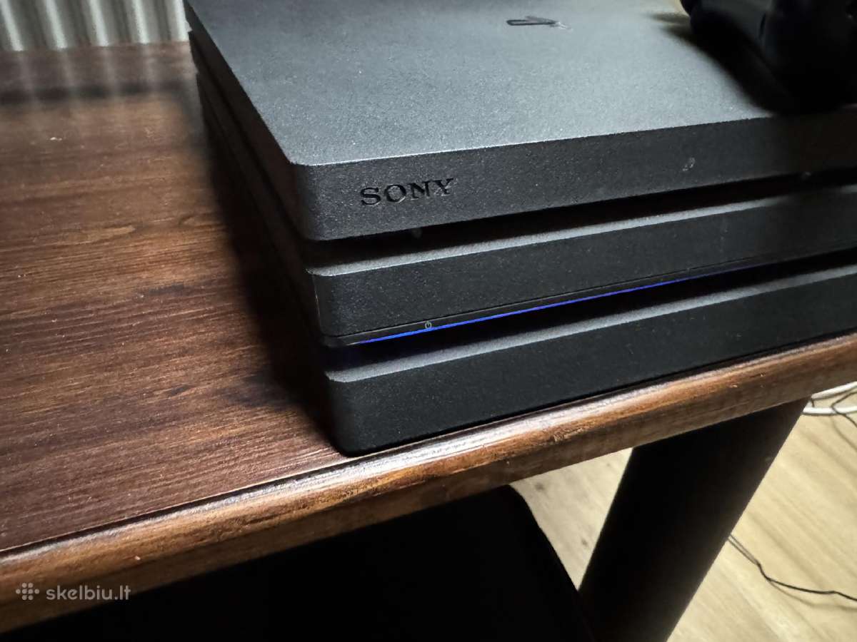 Ps4 pro 1tb + vr rinkinys + 2 pulteliai + žaidimai - nuotraukos Nr. 17