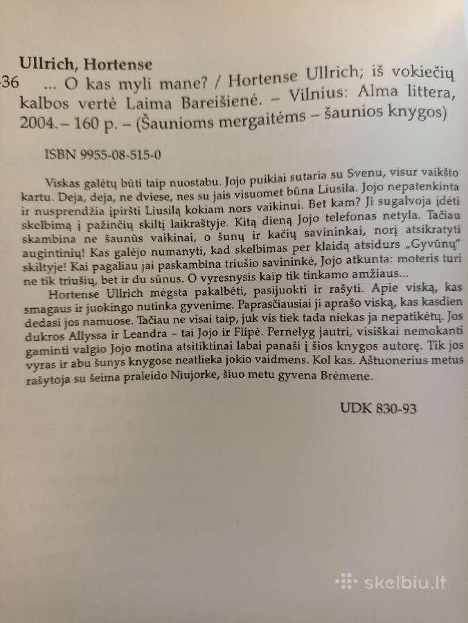 Hortense Ullrich knygos (6 vnt.) - nuotraukos Nr. 4