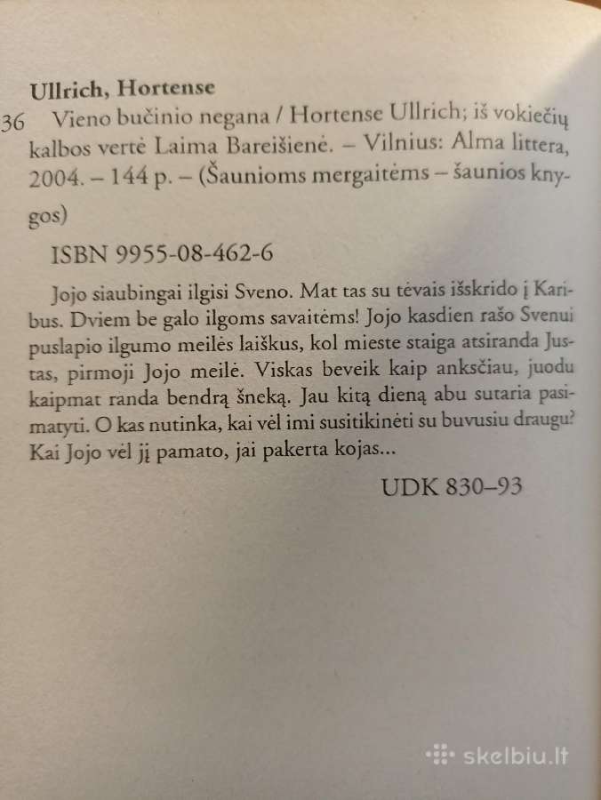 Hortense Ullrich knygos (6 vnt.) - nuotraukos Nr. 6