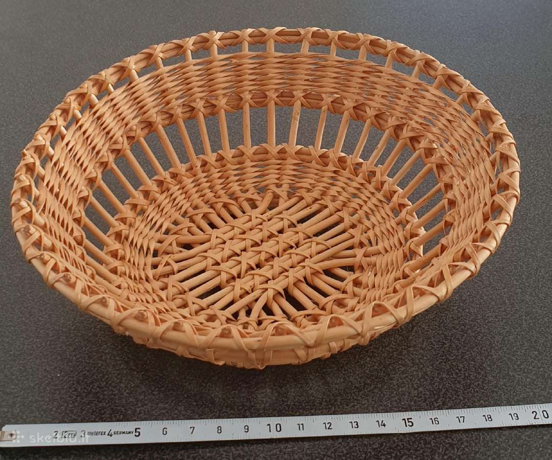 Pintos lekštutės krepšeliai padėkliukai 11 vnt - nuotraukos Nr. 6