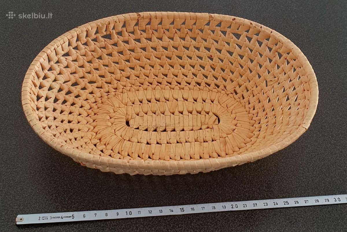Pintos lekštutės krepšeliai padėkliukai 11 vnt - nuotraukos Nr. 11